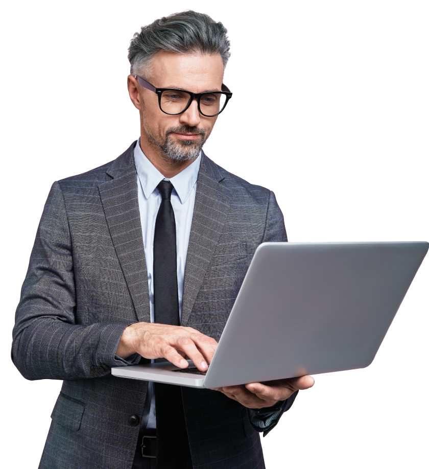 joven adulto profesional utilizando los servicios de Claro Cloud en su empresa joven adulto profesional utilizando los servicios de Claro Cloud en su empresa
